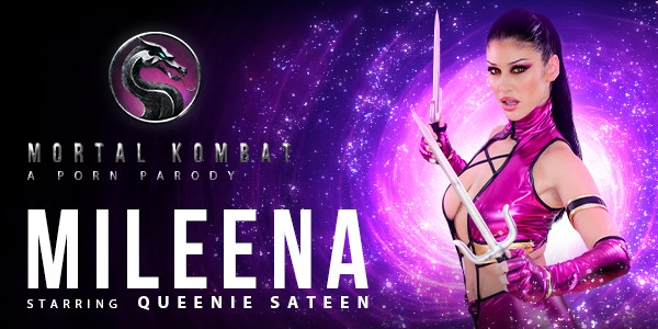 VRConk Queenie Sateen – Mortal Kombat: Mileena A Porn Parody