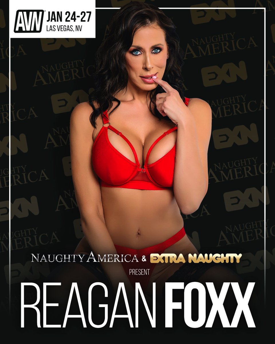 Reagan Foxx Signing for Naughty America at AE Expo in Vegas This Week