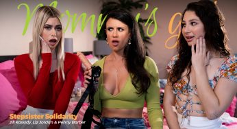 AdultTime MommysGirl Jill Kassidy, Liz Jordan, Penny Barber – Stepsister Solidarity