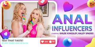 VRBangers Khloe Kingsley, Haley Spades – Anal Influencers