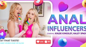 VRBangers Khloe Kingsley, Haley Spades – Anal Influencers