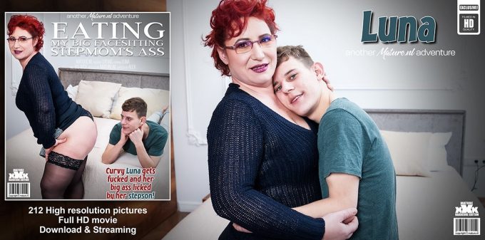 Mature.NL Luna, Big Nick – Eating My Big Facesitting Stepmom’s Ass