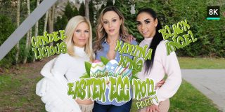 CzechVR Black Angel, Candee Licious, Karina King – Czech VR 678 – Easter Egg Roll: Part 1