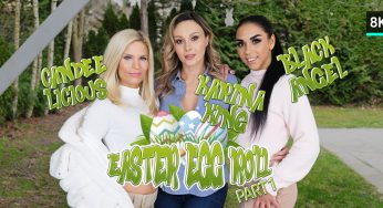 CzechVR Black Angel, Candee Licious, Karina King – Czech VR 678 – Easter Egg Roll: Part 1