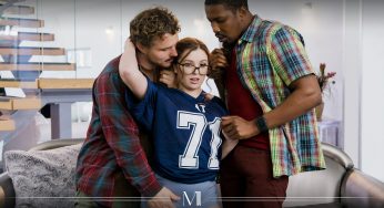 AdultTime Isiah Maxwell, Robby Apples, Leana Lovings – Taking Two For The Team