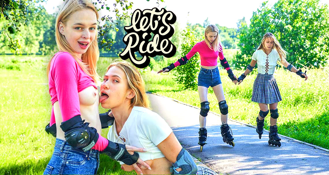 ClubSweethearts-Nika Murr, Elloise Arti-Elloise and Nika horny on rollerblades