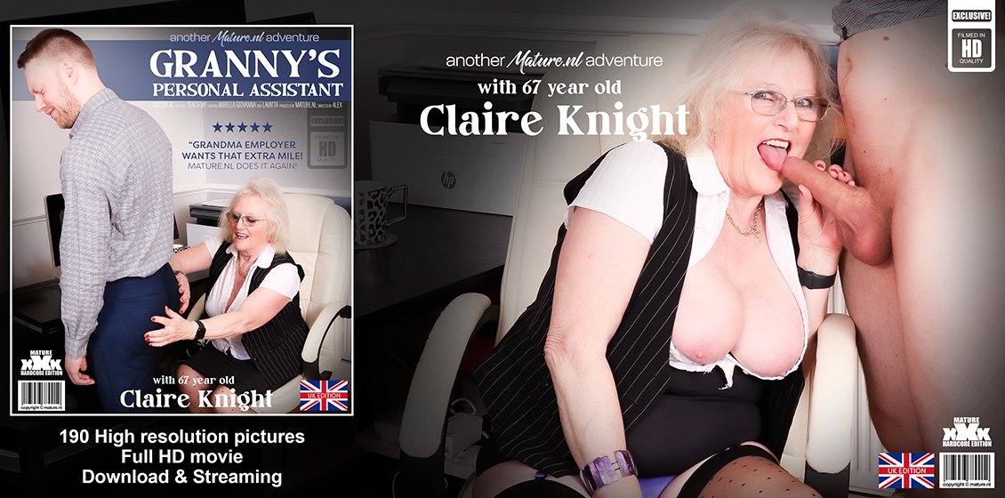 Mature.NL Claire Knight – Granny’s Personal Assistant