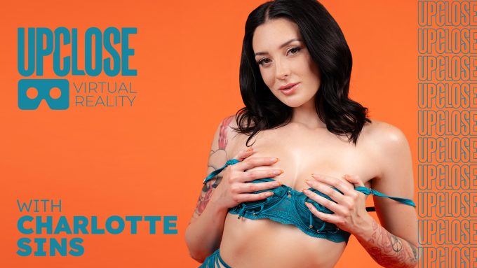 UpClose Nathan Bronson, Charlotte Sins – Up Close VR with Charlotte Sins