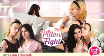 TGirlsPorn Kaiya Kush, Spite – The Pillow Fight