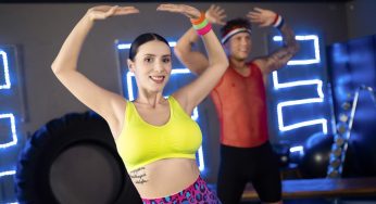 FitnessRooms Nelly Kent, Liam Salvatore – Dance coach works a big hard muscle