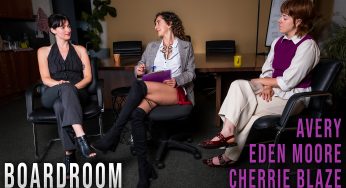 GirlsOutWest Avery, Cherrie Blaze, Eden Moore – Boardroom