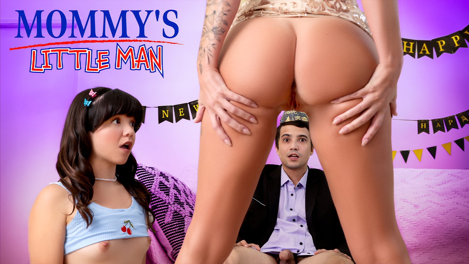 MommysLittleMan-Mochi Mona, Annie King, Ricky Spanish-Stuck With You in New Year