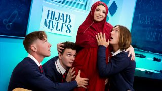 HijabMYLFs Kiki Daire, Rion King, Josh Rivers, Axel Haze – It Takes a Real Woman to Please Three Cocks At Once