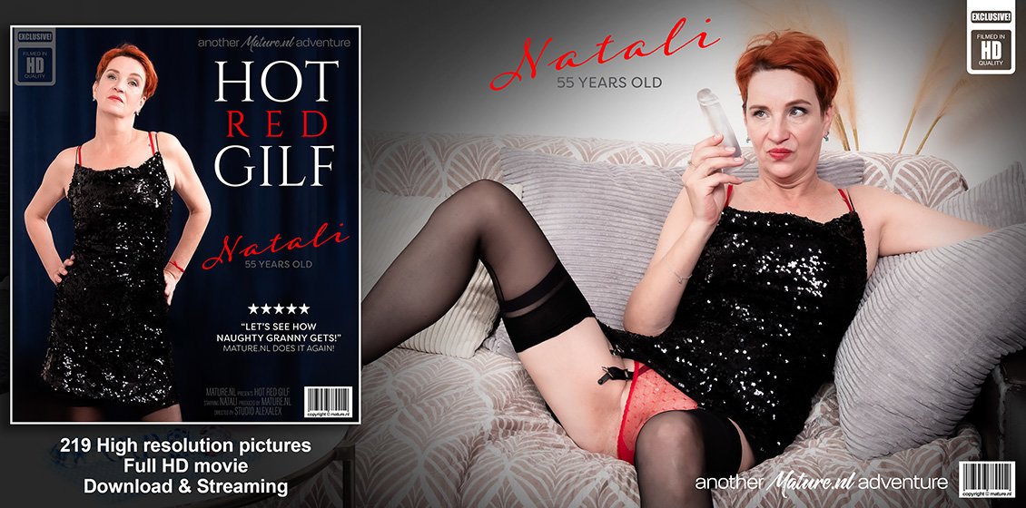 Mature.NL-Natali-Hot Red GILF Natali