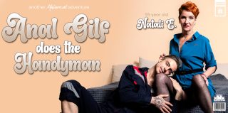 Mature.NL Natali E., Willy Regal – Natali E. is a 55 year old naughty GILF that loves anal sex from strange young man like the handyman