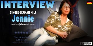 Mature.NL Jennie – Jennie is a single whit MILF that loves to give a very naughty masturbating interview