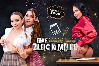Dezyred Anissa Kate, Juniper Ren, Selina Imai – Sorority Hookup: The Blackmail