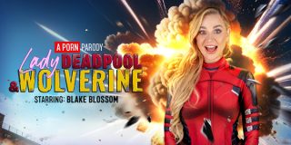 VRConk Blake Blossom – Lady Deadpool and Wolverine (A Porn Parody)