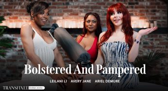 Bolstered And Pampered Ariel Demure, Avery Jane, Leilani Li