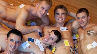 Strip Poker Cade, Connor, Dawson, Derek, Jeff