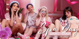 Sorority Hookup: Spa Day Aria Sloane, Lana Smalls