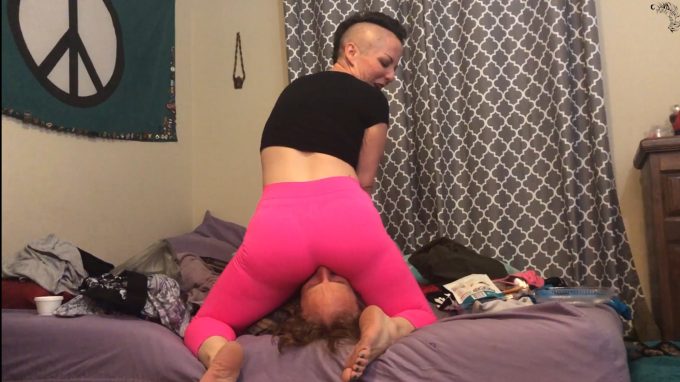StepSister Farts on StepBrothers Face Adam Castle, Nikki Sequoia