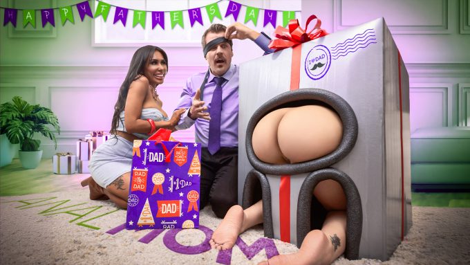 The Perfect Father’s Day Gift? Just Wrap His Wife’s and Stepdaughter’s Butts Jena LaRose, Mila Milkshake, Jason Sarcinelli