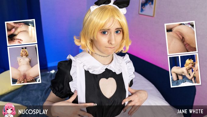 Anal Joy And Messy Ass Cumshot For Slutty Maid Jane White Jane White