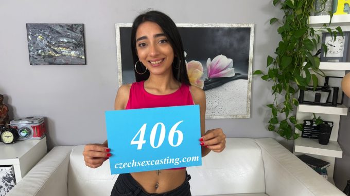 Horny Latina is casting out her pussy Ricky Rascal, Lunita Galactica