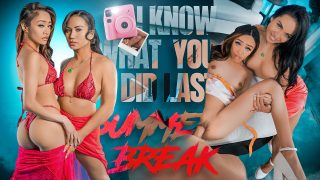 Let’s Save Our Vacation: Your Stepbrother Can’t Be Rude With His Cock in Your Mouth Lana Violet, Jade Kimiko, Austin Pierce