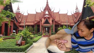 Cambodian Blowjob And Quick Creampie Vee