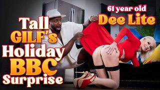 Tall GILF’s Holiday BBC Surprise Dee Lite