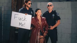Double Booked! You Gonna Fuck Me, Officers? Brandy Salazar, Mick Blue, Derek Savage