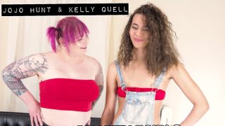 Slutty Tgirls Flip-Fuck and Cum! Kelly Quell, Jojo Hunt