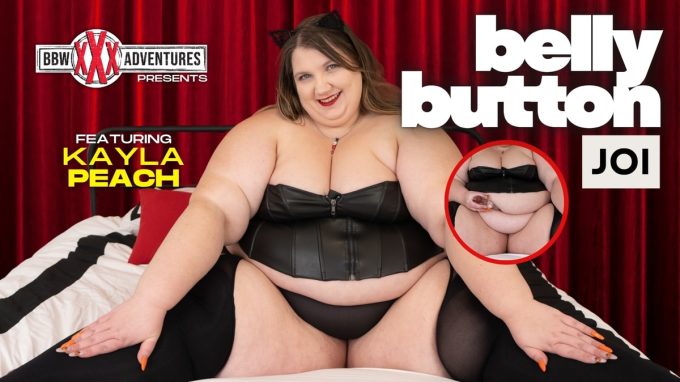Belly Button JOI Kayla Peach
