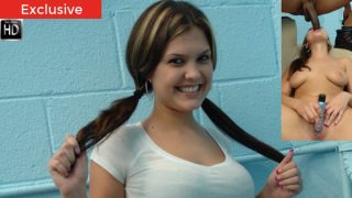 Vanessa Takes The Big Black Monster Vanessa Lynn