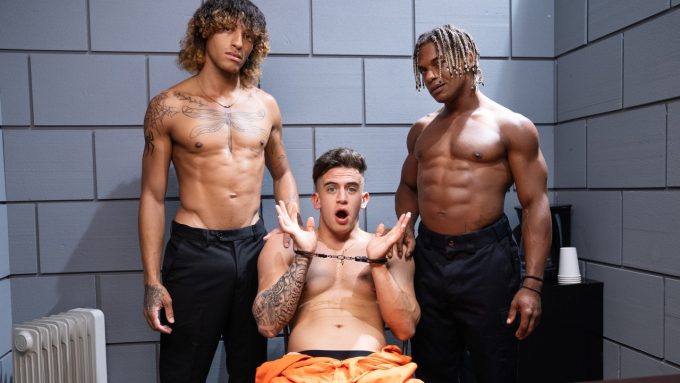 Hard Time, Harder Fuck Adrian Hart, Trevor Brooks, Augie Ryder