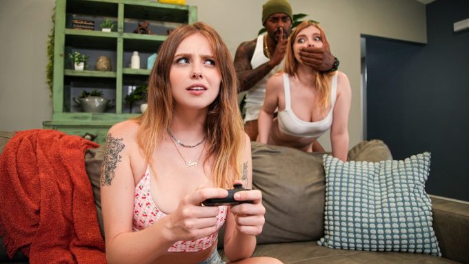 Professional Cum Dodger Harlow West, Lucy Foxx, Dickdealer Don