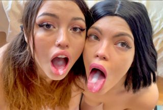 Las dos me dejan seco Camila Palmer, Dayana Teen