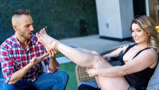 Behind The Scenes – Virtual Feet To Real Life Vanessa Vega, Milan Ponjevic