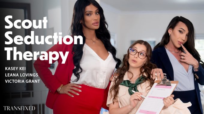Scout Seduction Therapy Leana Lovings, Kasey Kei, Victoria Grant