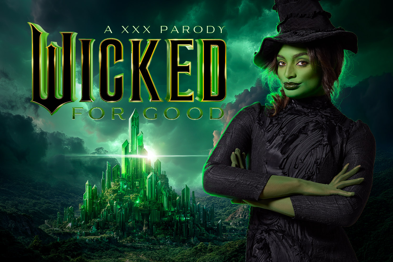 Rhae Woods Wicked: For Good A XXX Parody VRCosplayX VRCosplayX-Wicked: For Good A XXX Parody-Rhae Woods