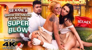 Super Blow Halftime Show Paola Rubiel, Gaby Veracruz