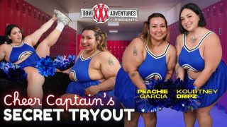 Cheer Captain’s Secret Tryout Kourney Dripz, Peachie Garcia