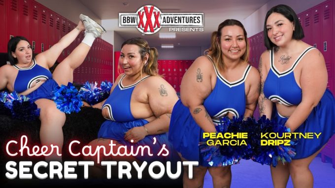 Cheer Captain’s Secret Tryout Kourney Dripz, Peachie Garcia