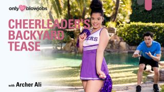 Cheerleader’s Backyard Tease Josh Rivers, Archer Ali