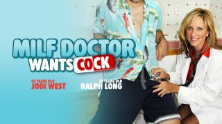 MILF Doctor wants a cock! Curing stress with a good fuck! Jodi West, Ralph Long