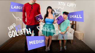 Polar Opposites: Tall Bully and Short Nerd vs the Extra Curvy Tutor Aleksa Mink, Josh Rivers, Blake Bullet
