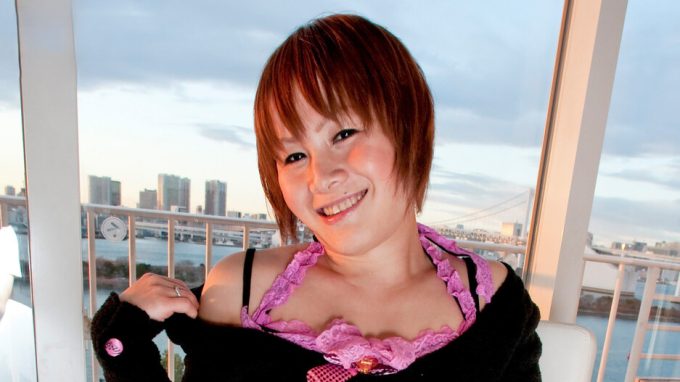 Runa Utsuki Strokes Her Cock! Runa Utsuki