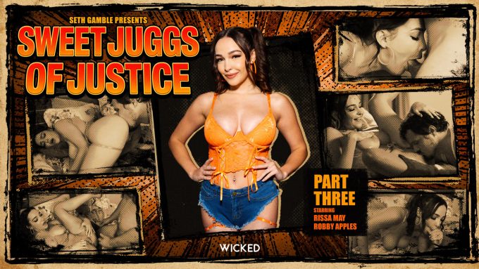 Sweet Juggs Of Justice: Part Three Robby Apples, Rissa May